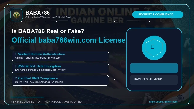 BABA786 (baba786win.com) Official Security & Compliance Seal Audit